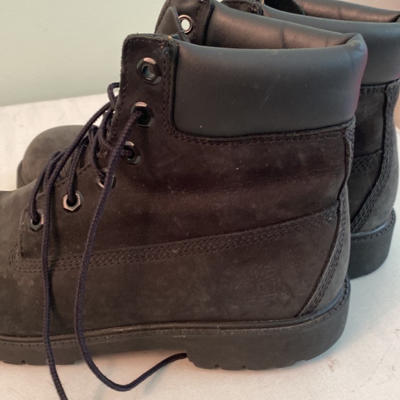 Timberland black suede boys boots - Picture 7 of 16